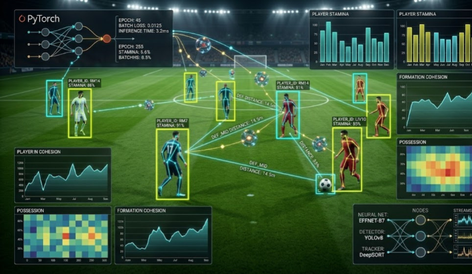 Cómo la Inteligencia Artificial Predice Patrones de Fatiga en el Minuto 90